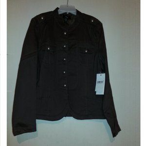 NWT KAKTUS JEAN JACKET BROWN